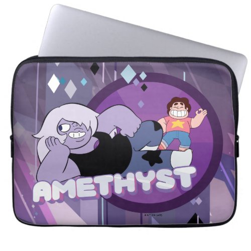 Steven Universe  Amethyst Character Graphic Laptop Sleeve