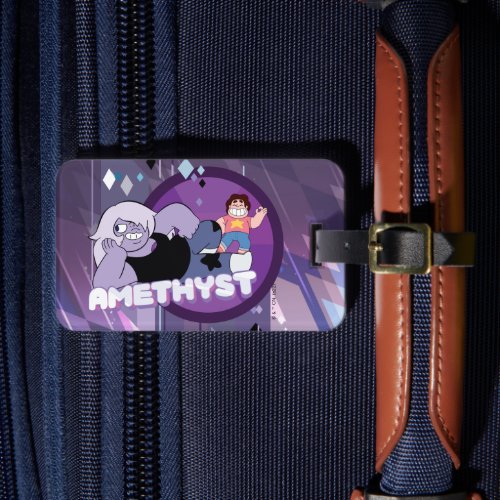 Steven Universe  Amethyst Character Graphic Luggage Tag