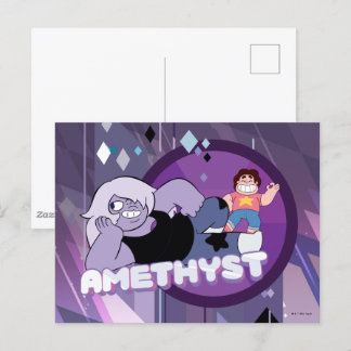Steven Universe | Amethyst Character Graphic Postcard