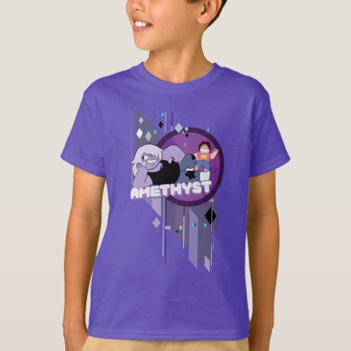 Steven Universe  Amethyst Character Graphic T_Shirt