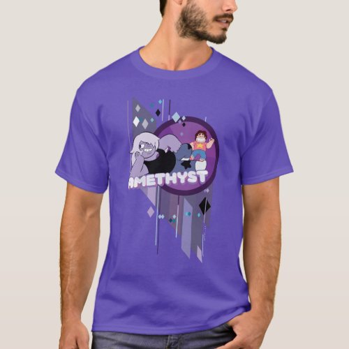 Steven Universe  Amethyst Character Graphic T_Shirt