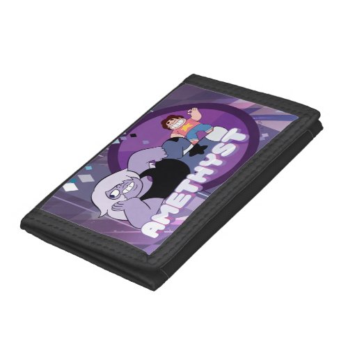 Steven Universe  Amethyst Character Graphic Trifold Wallet