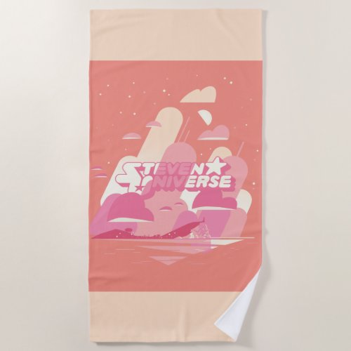 Steven Universe  Beach City Beach Towel