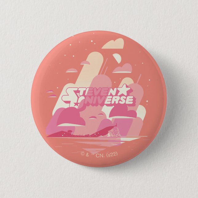Steven Universe | Beach City Button (Front)