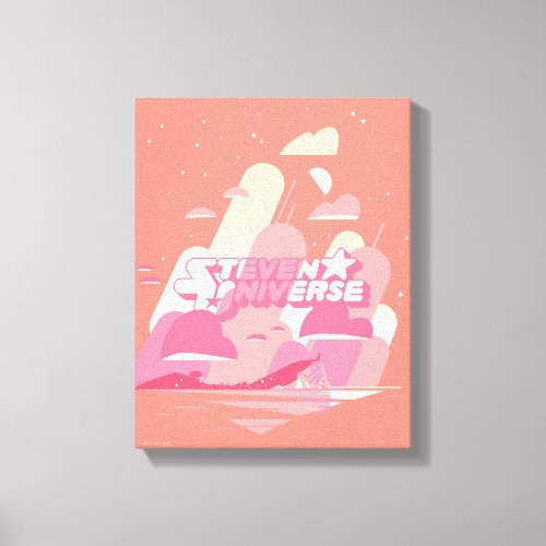 Steven Universe  Beach City Canvas Print