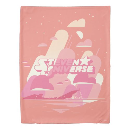Steven Universe  Beach City Duvet Cover