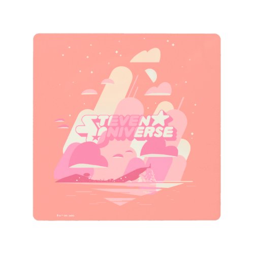 Steven Universe  Beach City Metal Print