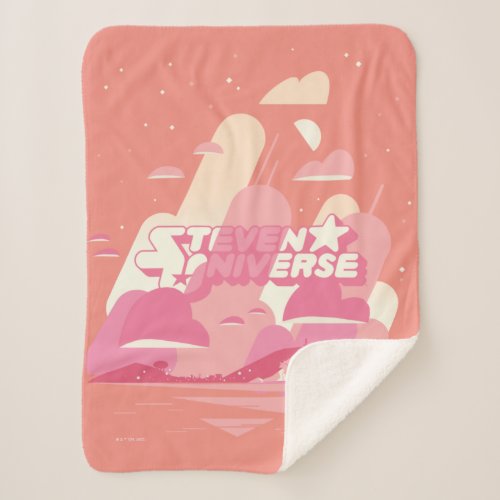 Steven Universe  Beach City Sherpa Blanket