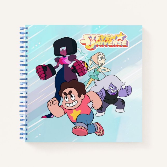 Steven Universe | Crystal Gem Group Action Notebook (Front)