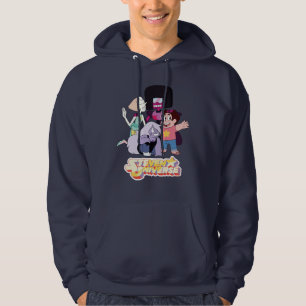 Steven Universe Crystal Gem Group Huddle Hoodie
