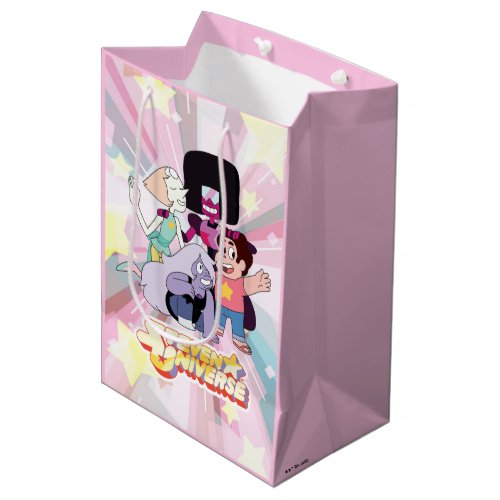 Steven Universe  Crystal Gem Group Huddle Medium Gift Bag