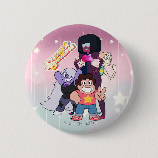 Steven Universe | Crystal Gem Group Pose Button