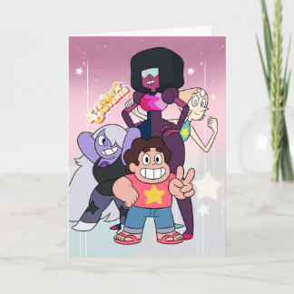 Steven Universe | Crystal Gem Group Pose Card