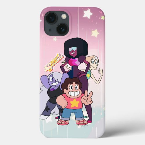 Steven Universe  Crystal Gem Group Pose iPhone 13 Case