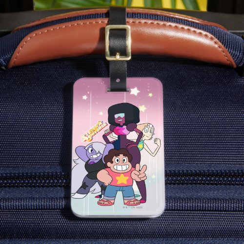 Steven Universe  Crystal Gem Group Pose Luggage Tag