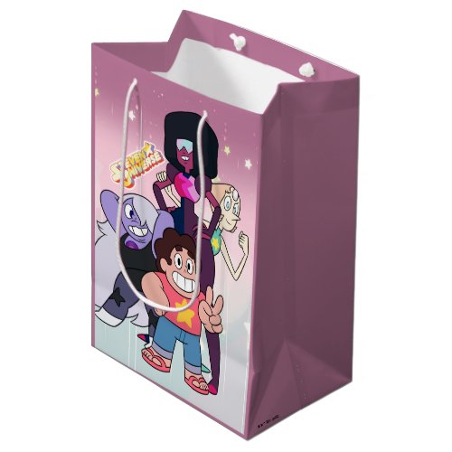 Steven Universe  Crystal Gem Group Pose Medium Gift Bag