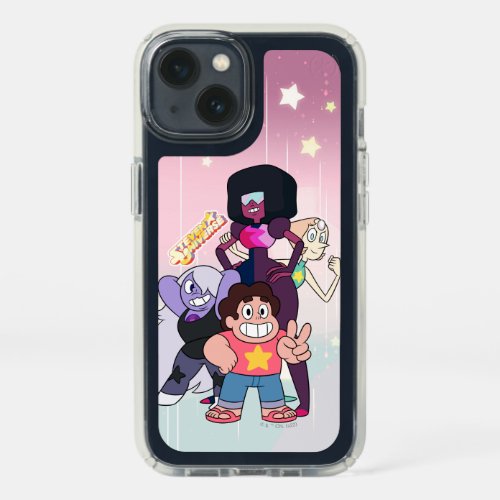 Steven Universe  Crystal Gem Group Pose Speck iPhone 13 Case