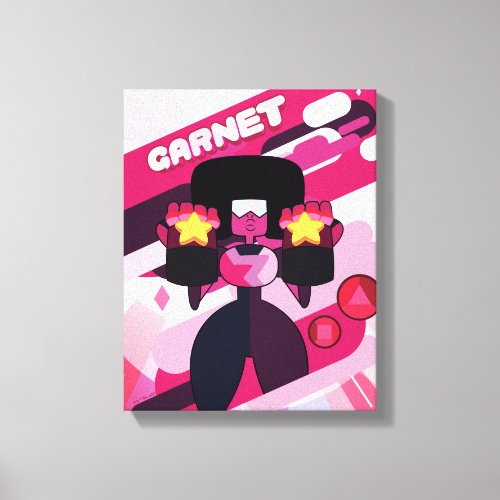 Steven Universe  Garnet Character Graphic Canvas Print