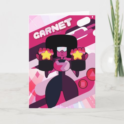 Steven Universe  Garnet Character Graphic Card