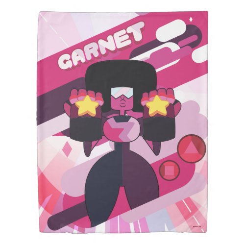 Steven Universe  Garnet Character Graphic Duvet Cover