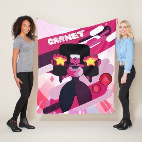 Steven Universe  Garnet Character Graphic Fleece Blanket