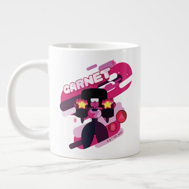 Steven Universe | Garnet Character Graphic Giant Coffee Mug (Left)