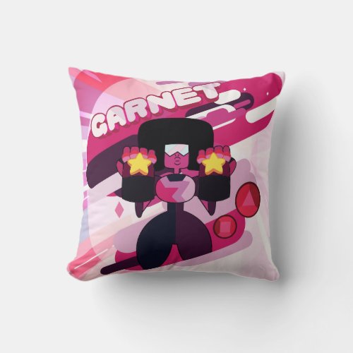 Steven Universe  Garnet Character Graphic Throw Pillow