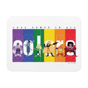 Steven Universe - Love Comes In All Colors Magnet