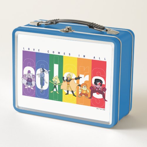 Steven Universe _ Love Comes In All Colors Metal Lunch Box