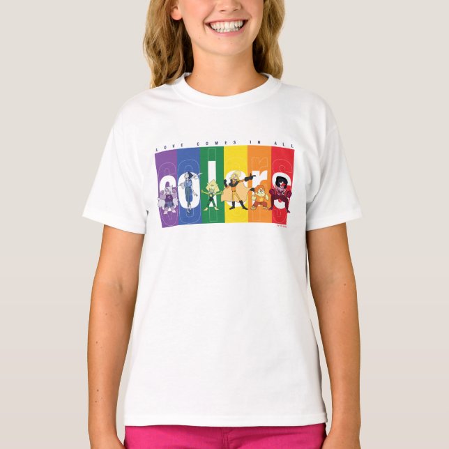Steven Universe - Love Comes In All Colors T-Shirt (Front)