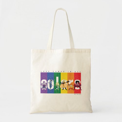 Steven Universe _ Love Comes In All Colors Tote Bag