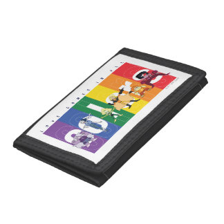 Steven Universe - Love Comes In All Colors Trifold Wallet