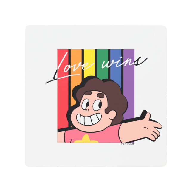 Steven Universe - Love Wins Metal Print (Front)
