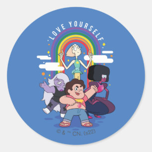 Steven Universe - Love Yourself Classic Round Sticker
