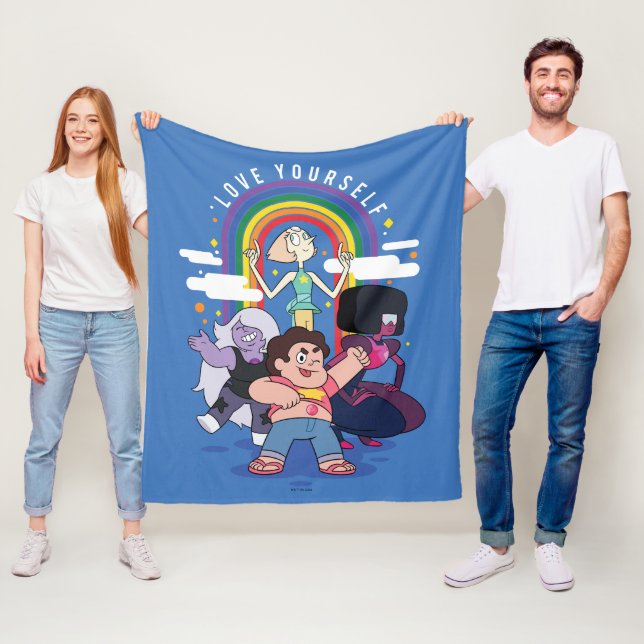 Steven Universe - Love Yourself Fleece Blanket (In Situ)