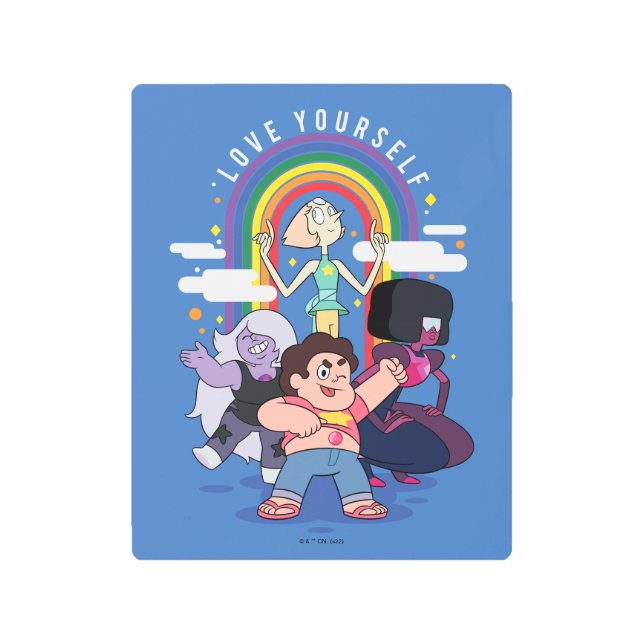 Steven Universe - Love Yourself Metal Print (Front)