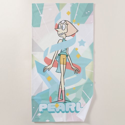 Steven Universe  Pearl Character Graphic Beach Towel