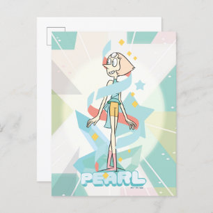Steven Universe   Pearl Character Graphic Postcard