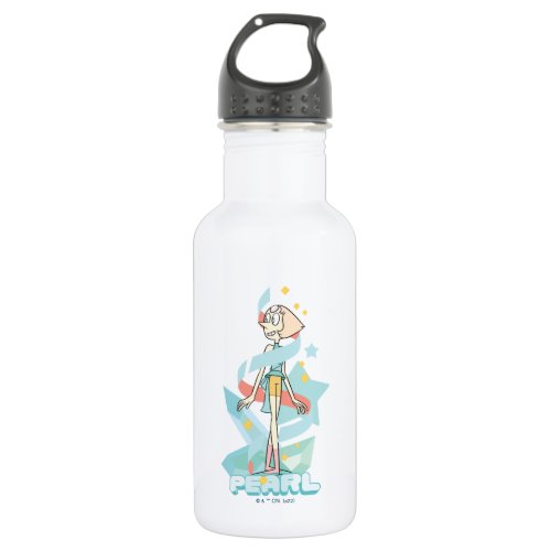 Steven Universe  Pearl Character Graphic Stainless Steel Water Bottle