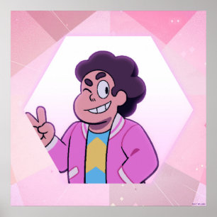 Steven Universe Pink Diamond Portrait Poster