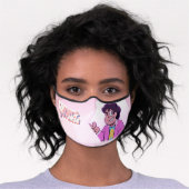 Steven Universe | Pink Diamond Portrait Premium Face Mask (Worn)