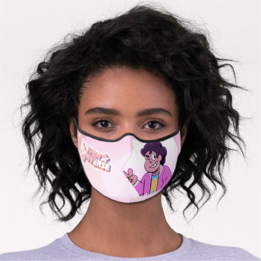 Steven Universe | Pink Diamond Portrait Premium Face Mask (Worn)