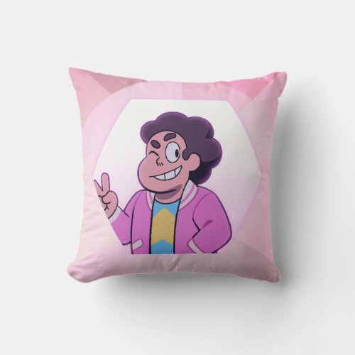 Steven Universe  Pink Diamond Portrait Throw Pillow
