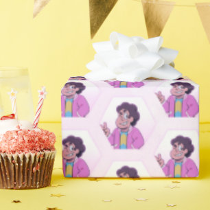 Steven Universe Pink Diamond Portrait Wrapping Paper