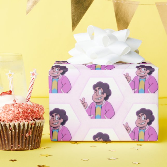 Steven Universe | Pink Diamond Portrait Wrapping Paper (Birthday Party)