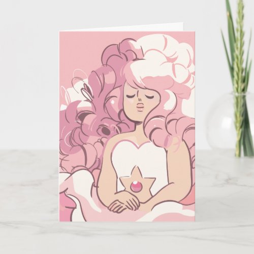 Steven Universe  Rose Quartz Illustration Card