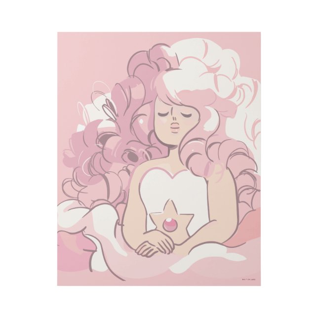 Steven Universe | Rose Quartz Illustration Gallery Wrap (Front)