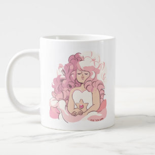 Steven Universe   Rose Quartz Illustration Giant Coffee Mug