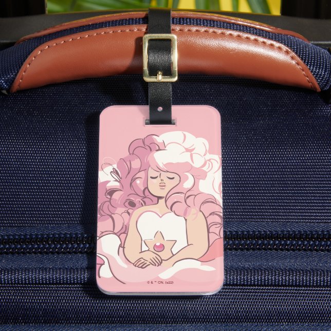 Steven Universe | Rose Quartz Illustration Luggage Tag (Front Insitu 2)