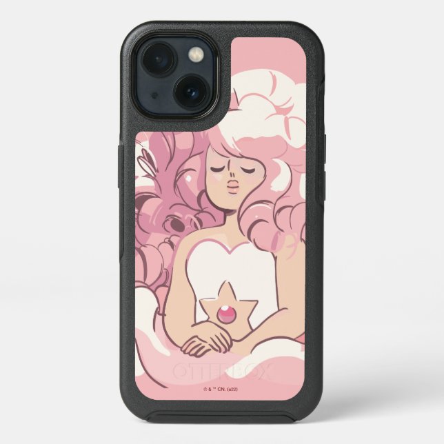Steven Universe | Rose Quartz Illustration Otterbox iPhone Case (Back)